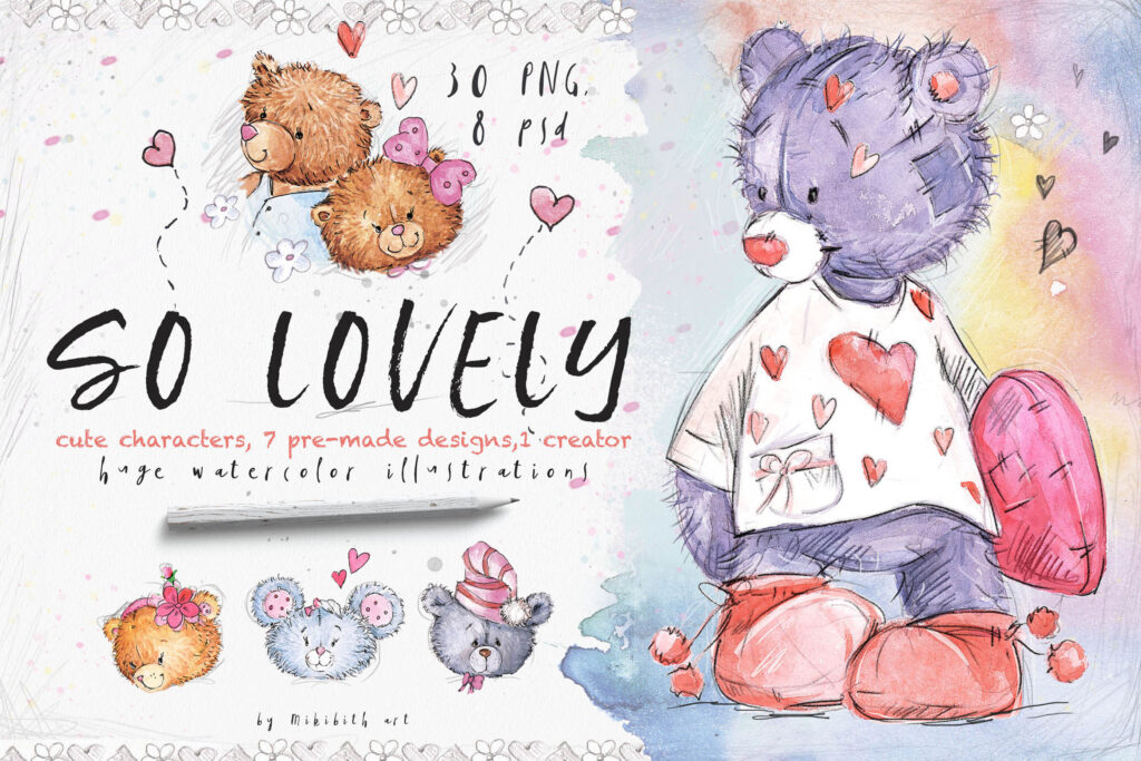 valentine illustrations preview valentine illustrations preview