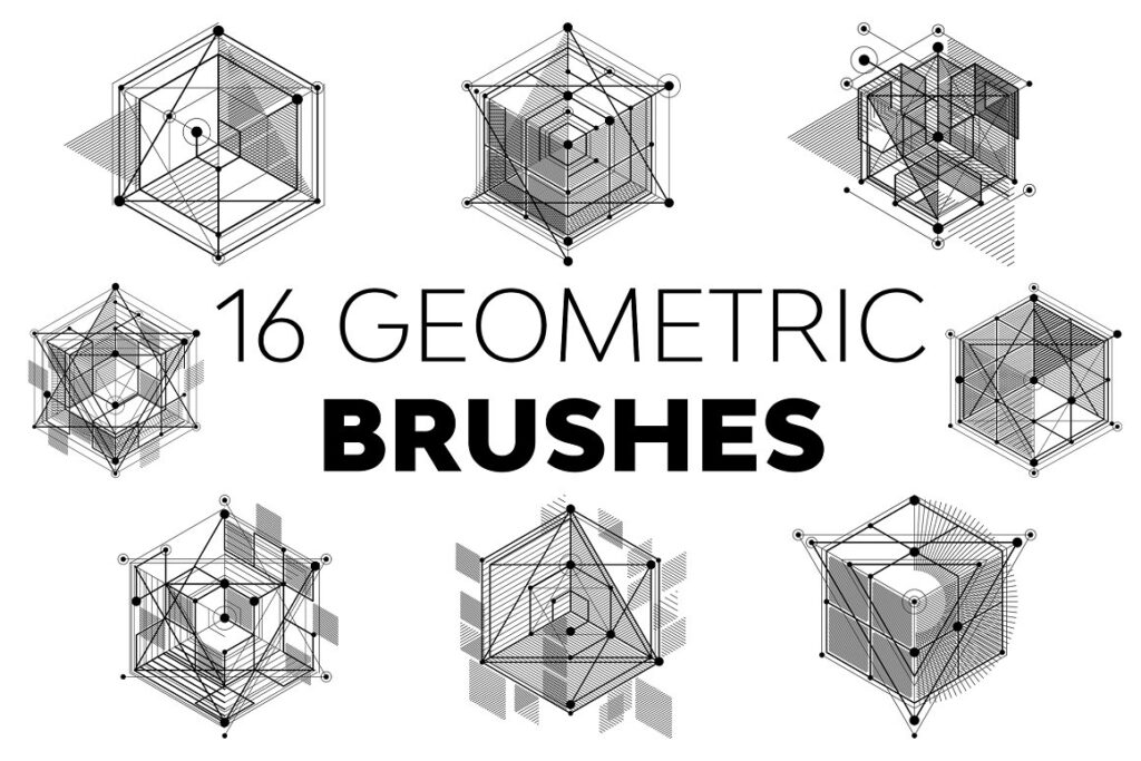photoshop-texture-brushes-geometric