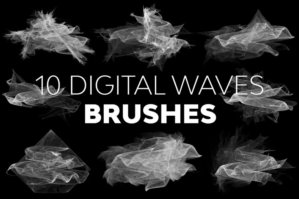 photoshop-texture-brushes-digital-waves-brushes