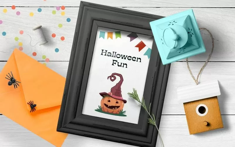 props-vector-funny halloween pumpkin prop image halloween pumpkin prop vector and clipart