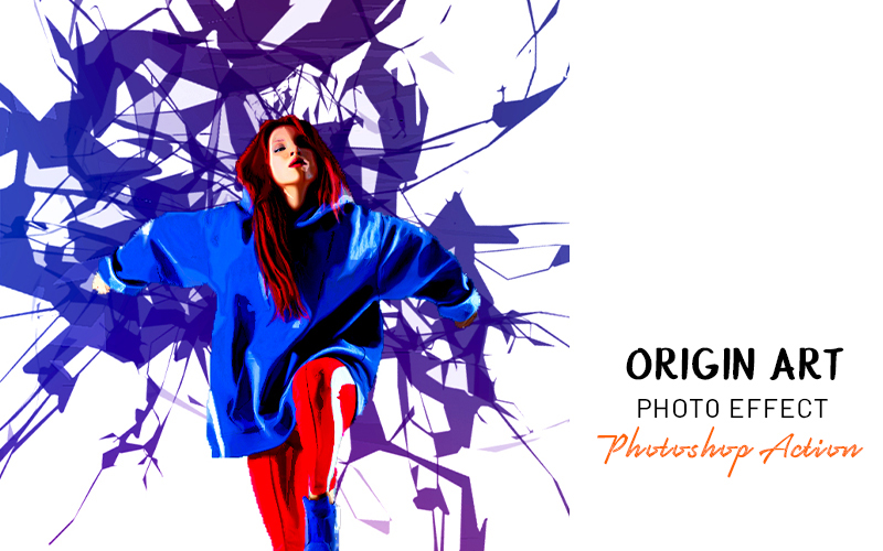 Origin Art Photo Effect PS Action
