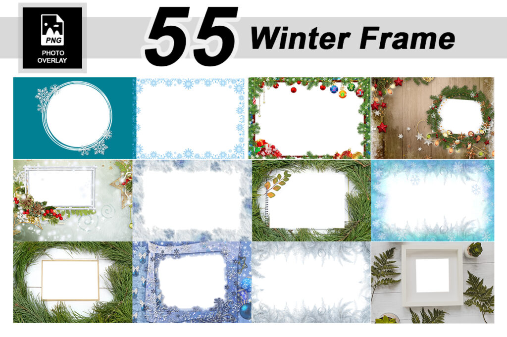 winter-frame-overlays
