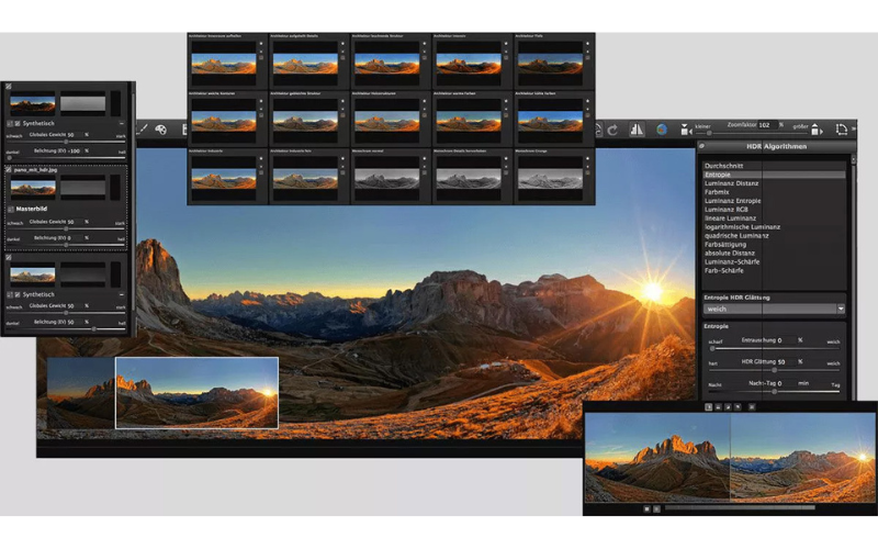 HDR Project 8 Pro UI preview