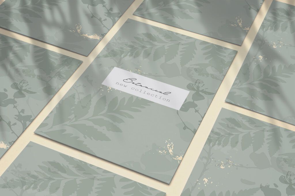 Mockup of botanica Paper