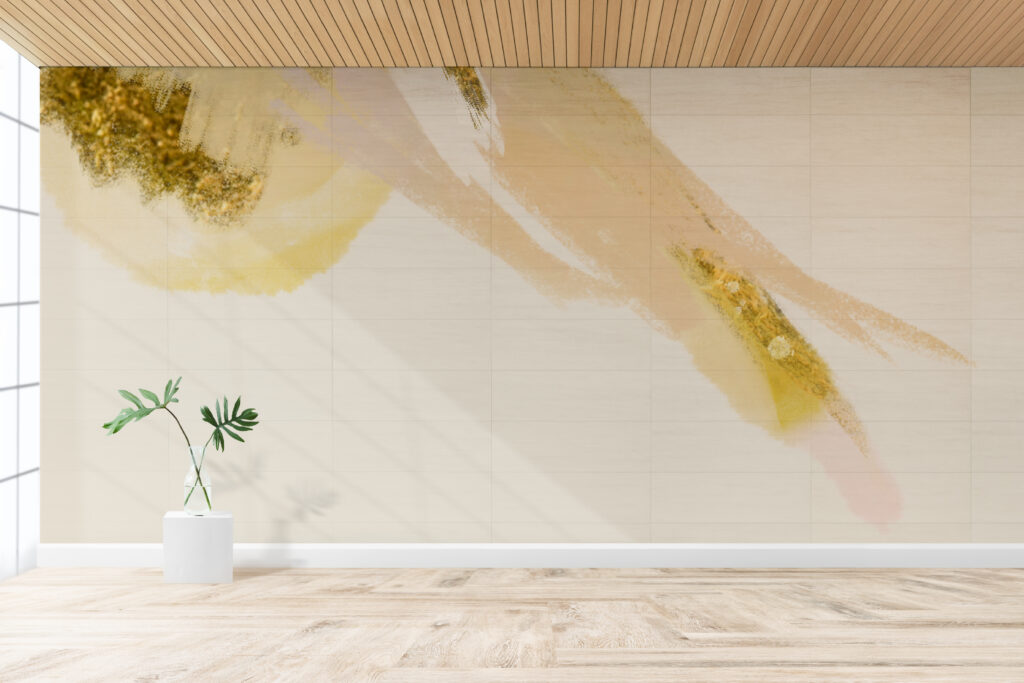 Mockup of abstract solar Paper