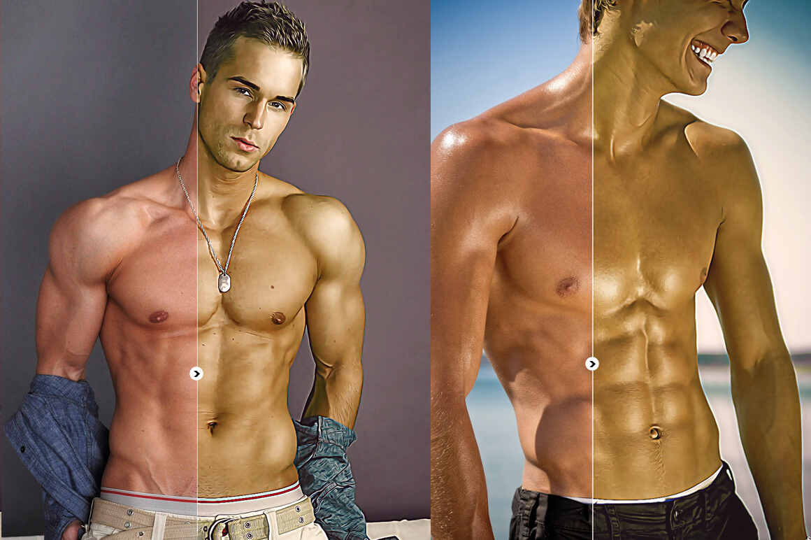 online photo editing oil painting effect