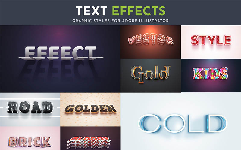 photoshop text glitch effect