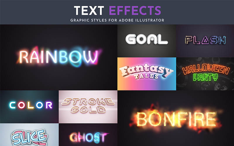 unique text effects