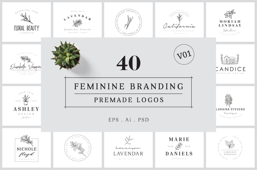 feminine-branding-logos