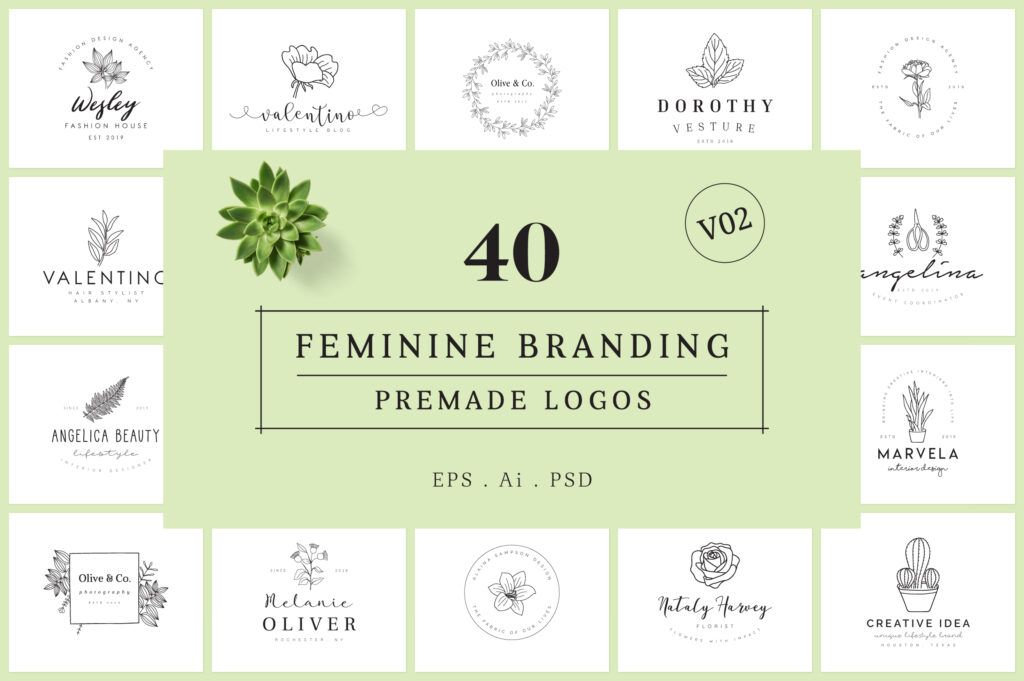 professional-logo-designs-feminine-branding-logos