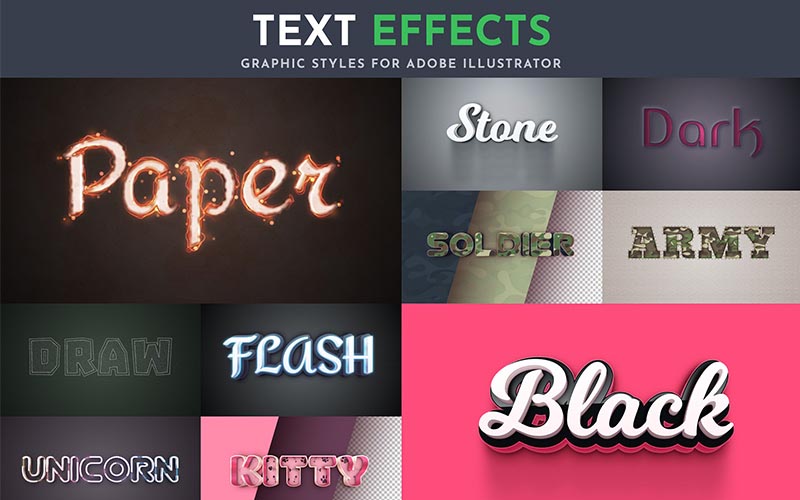 creative text effects