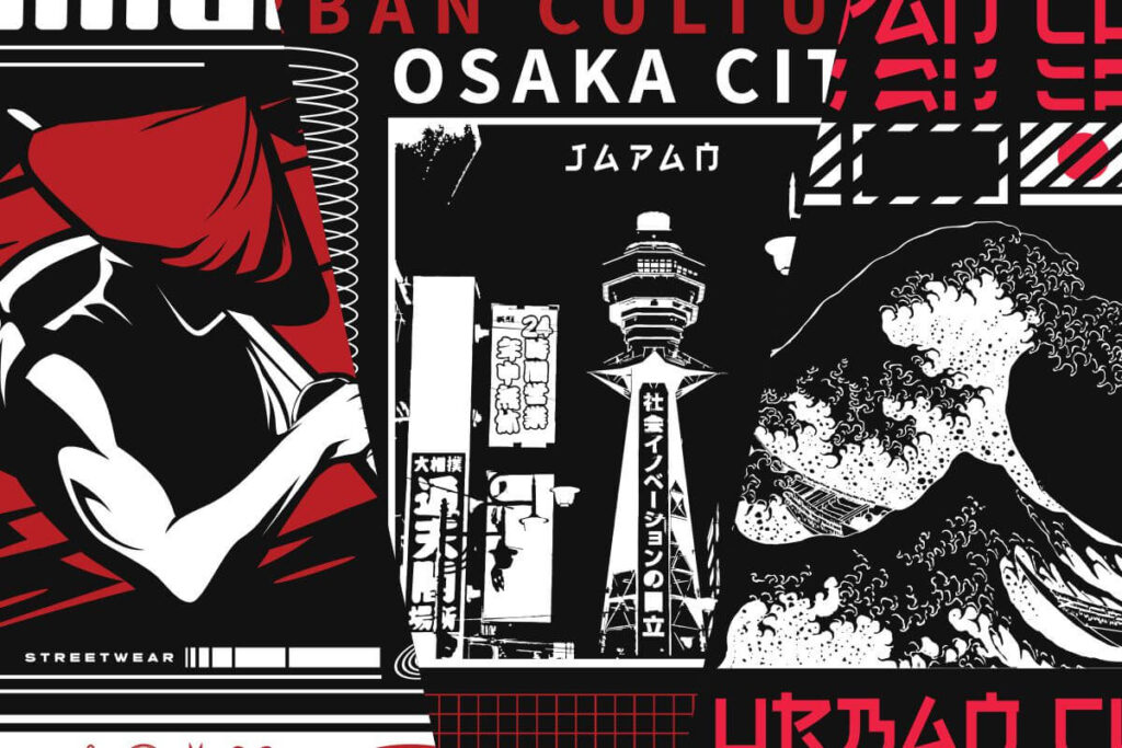 Urban Japanese T shirt Designs