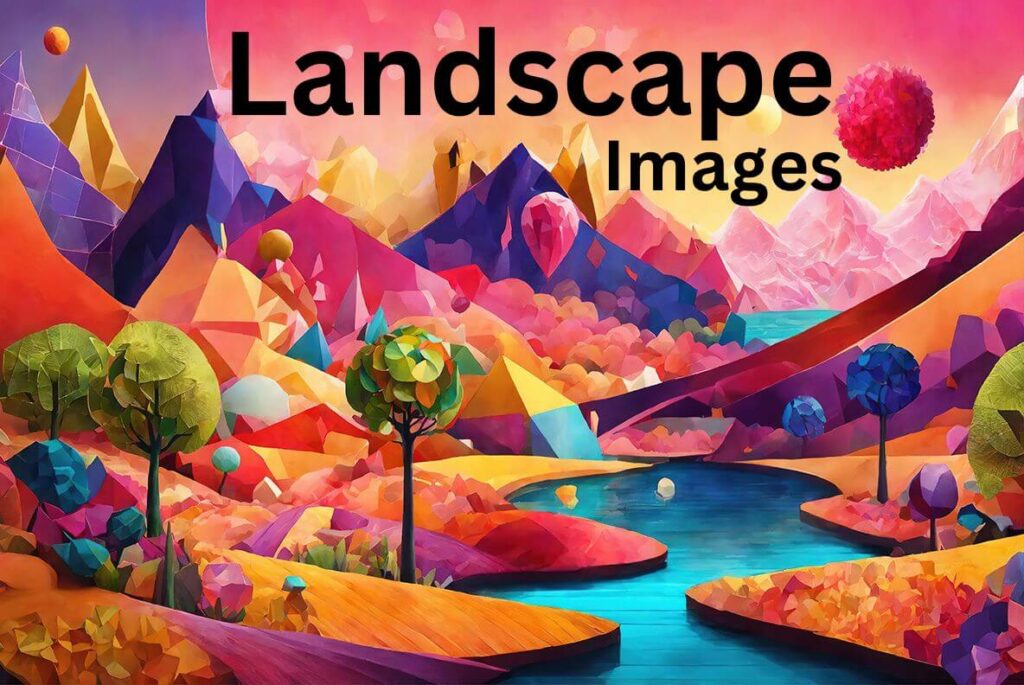 A preview of the Landscape images