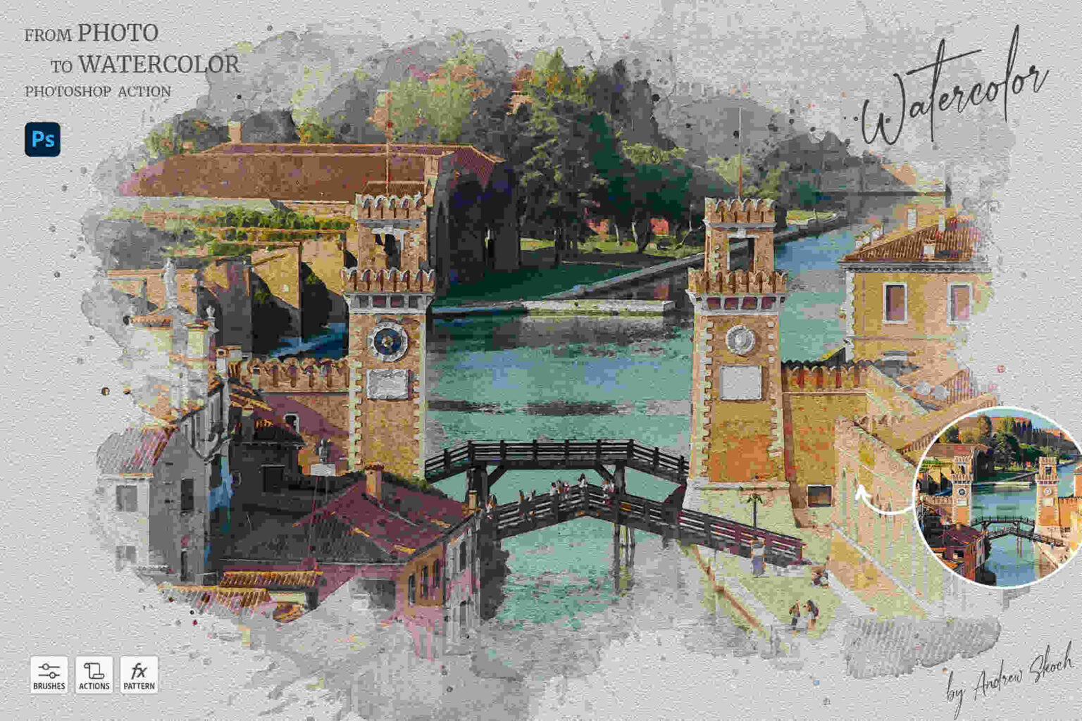 water color brush psd