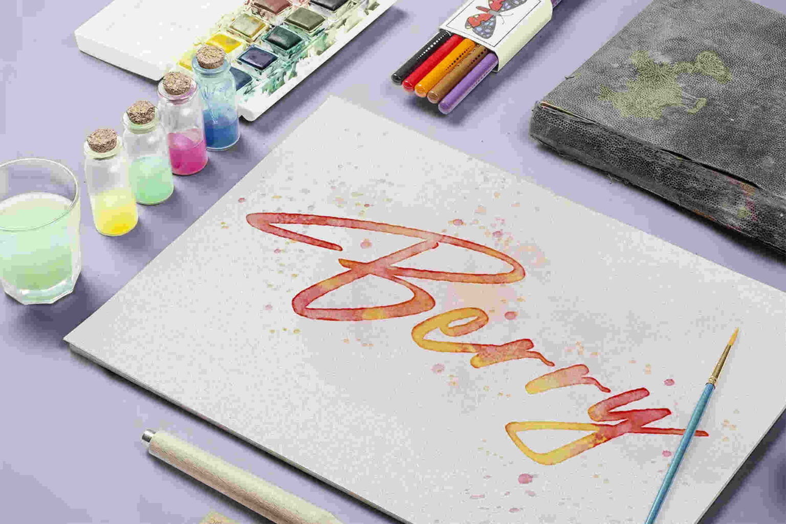 watercolor effect photoshop action