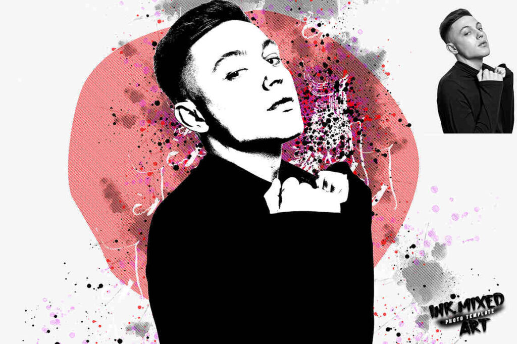 Artistic Photo Effects
mixed ink sketch photoshop action
ink bleed photoshop
ink effect photoshop