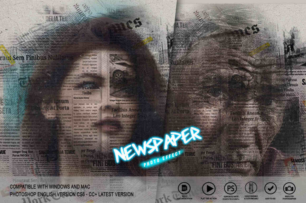 newspaper effect photoshop
newspaper filter photoshop
newsprint effect photoshop