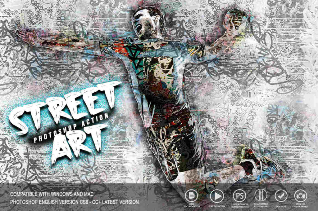 Street Art Photoshop Action