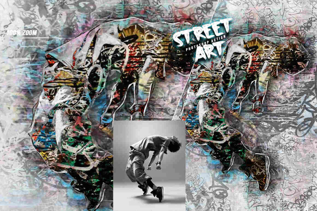 Street Art Photoshop Actions