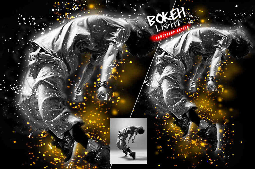 Bokeh Light Photoshop Action