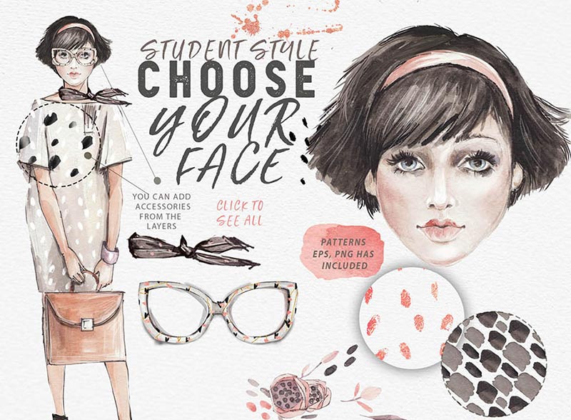 water color graphics, watercolor clipart png