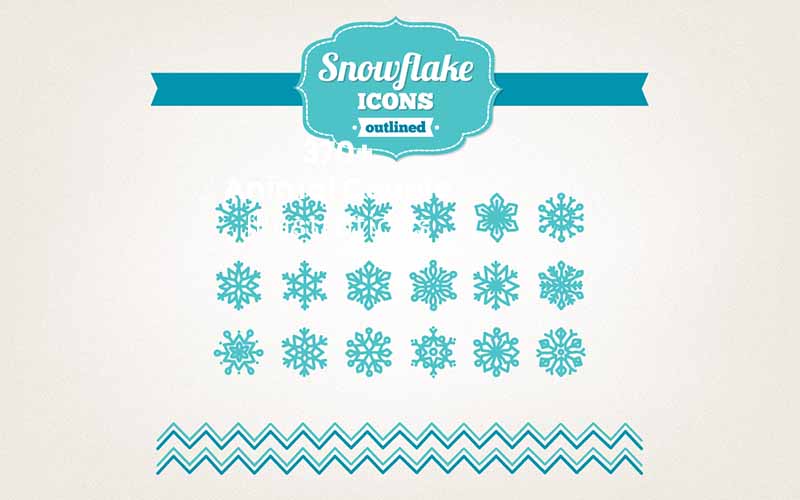 snowflake icons