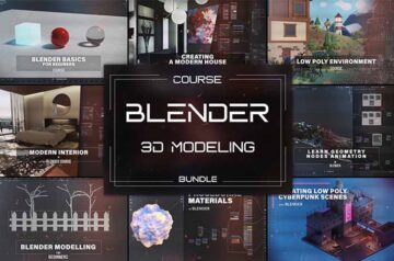 blender online course feature image