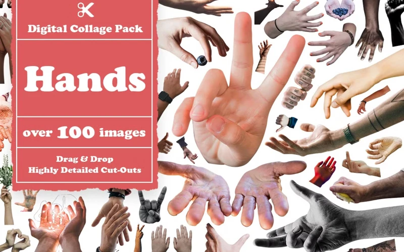 hand cut outs,cut out of people holding hands, hand cut out printable, small hand cut out