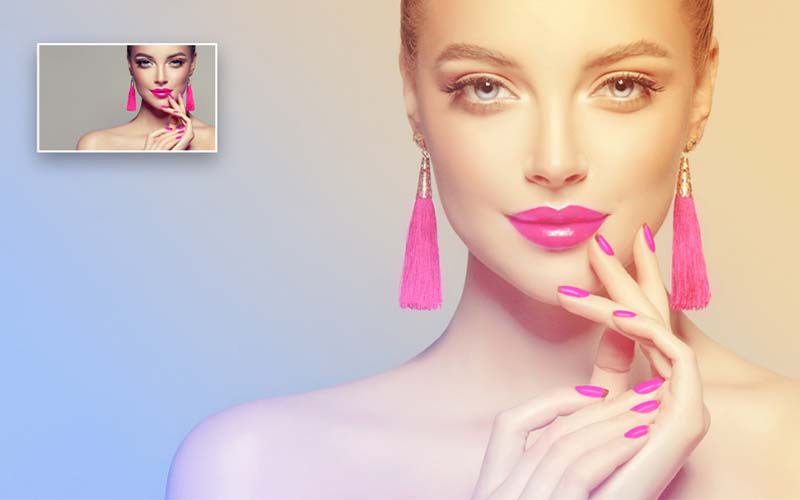 color gradient in photoshop, pastel gradient photoshop