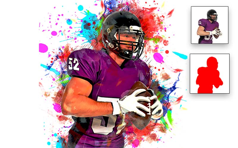 digital painting action photoshop, digital painting effect action photoshop