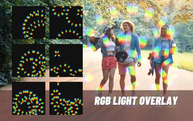 RGB-LIGHT-image overlays