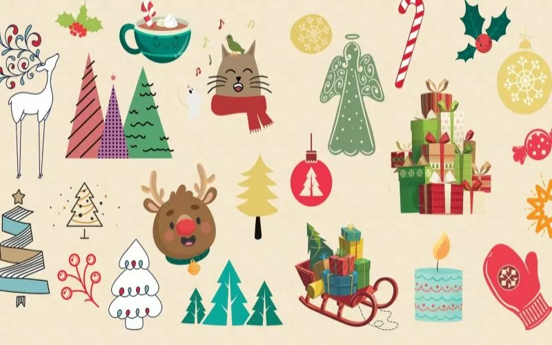 christmas tree vector