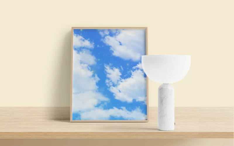 Preview of a Cloud Background Picture