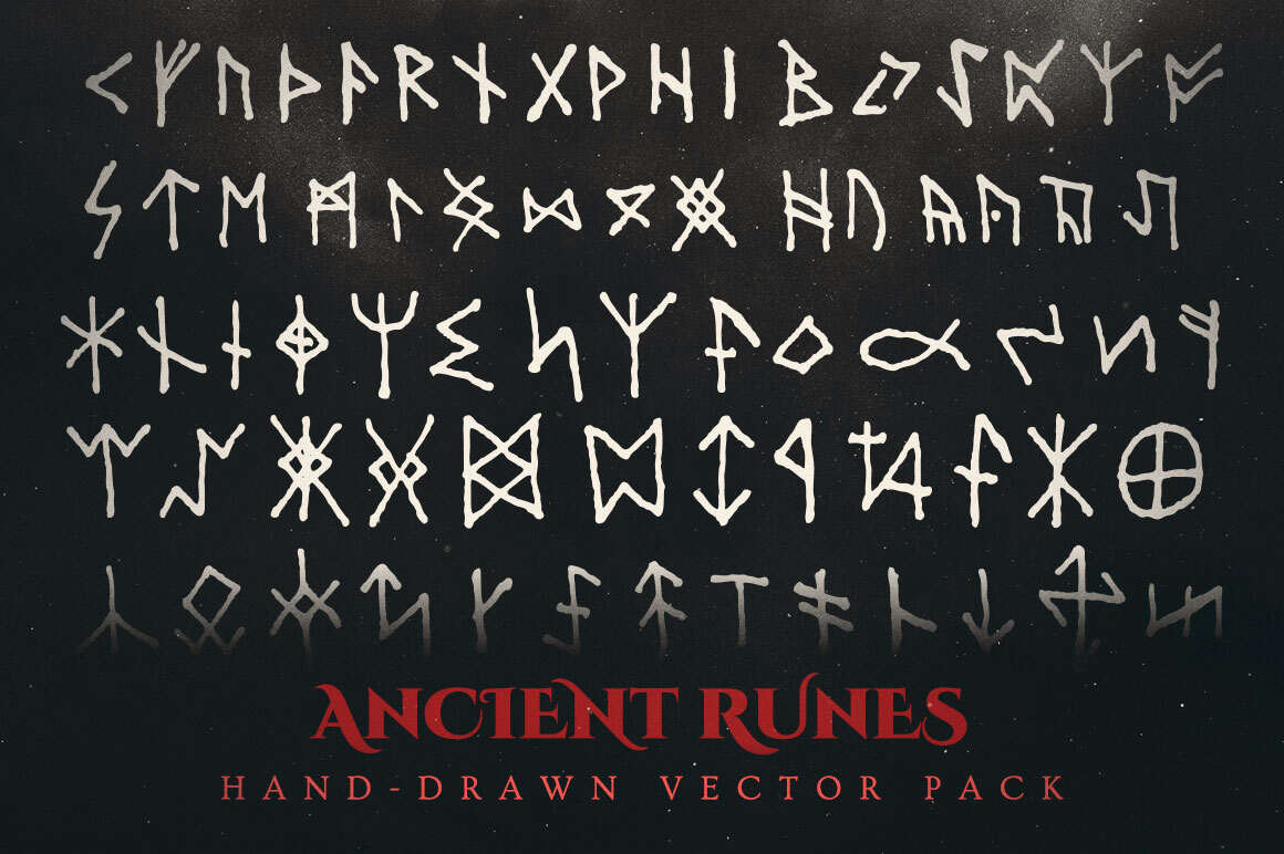 rune vectors, rune stone symbols and meanings, runes spiritual