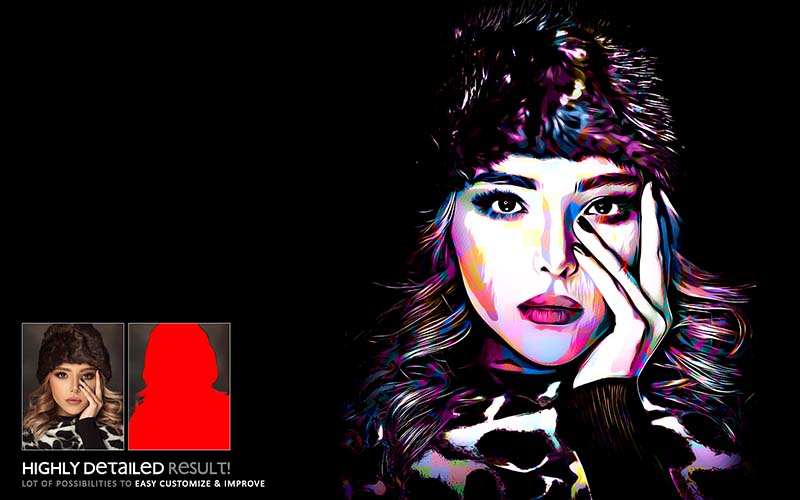 photoshop actions for senior portraits
painterly portrait photoshop actions