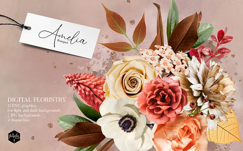 Amelia bouquet banner image