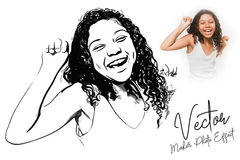 Vector Maker Photoshop Action