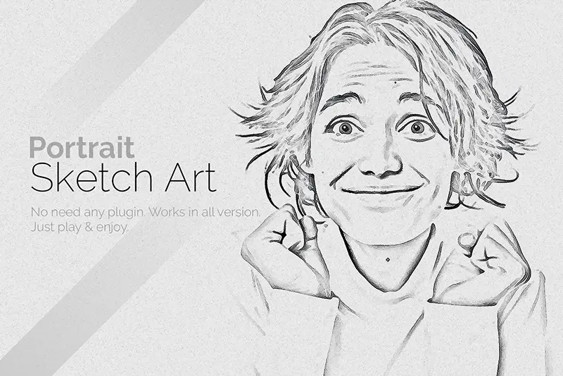 Sketch Art Photo Effect