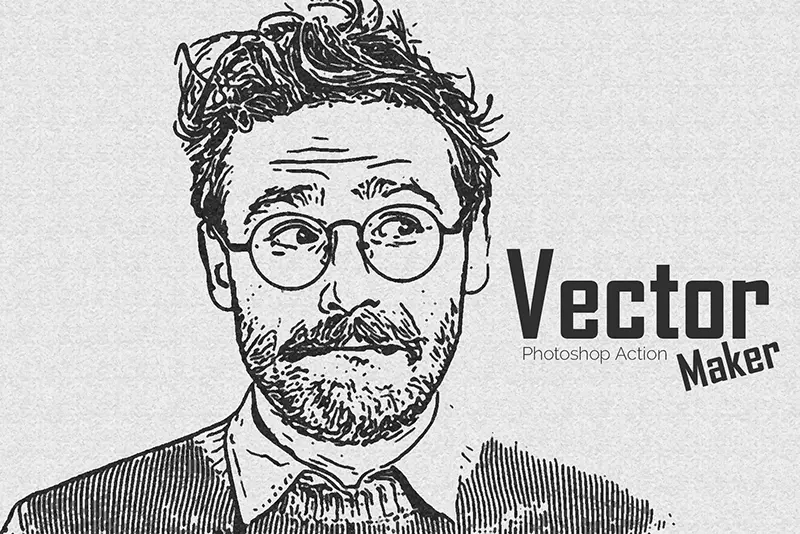 Vector Maker Photoshop Effect
