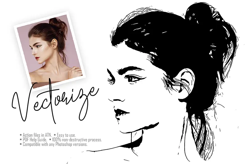 Vectorize Photoshop Effect
