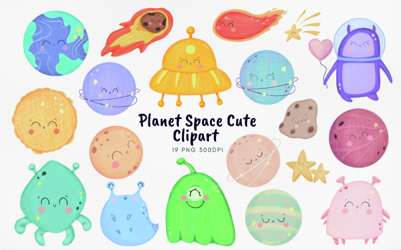 Planet Space Clipart Image Preview