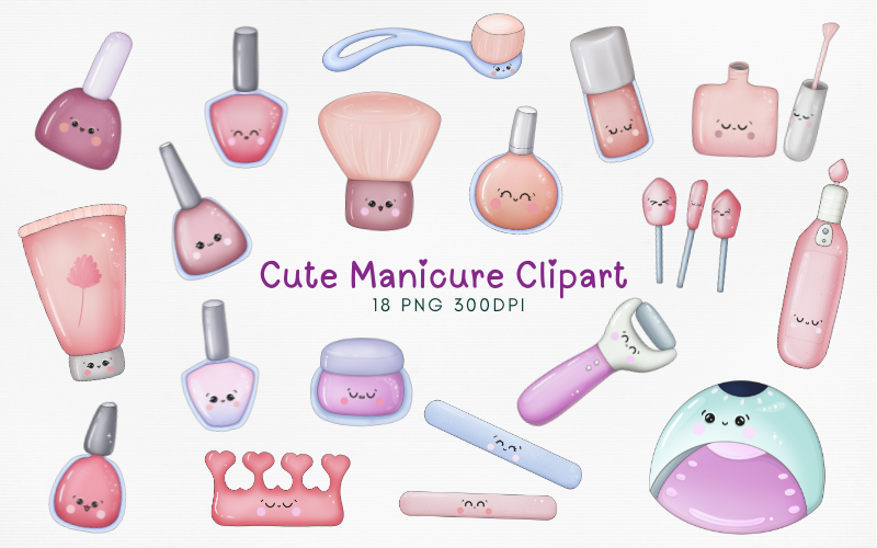  Manicure Clipart Image Preview