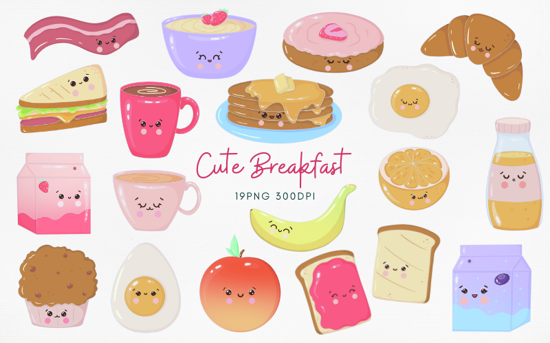 Breakfast Clipart Image Preview
