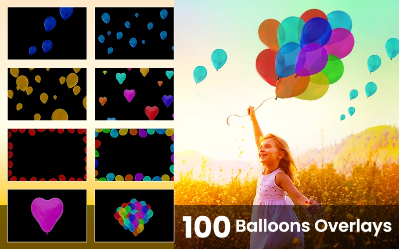 Balloons Overlays
