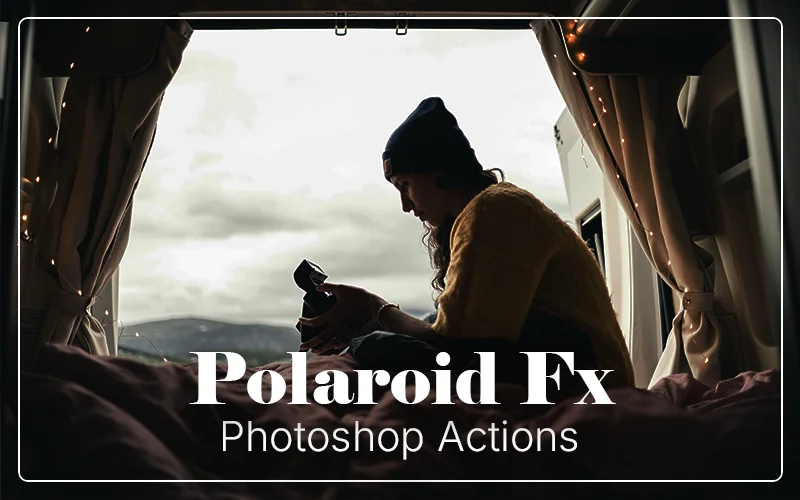 Polaroid Effects Photoshop Actions