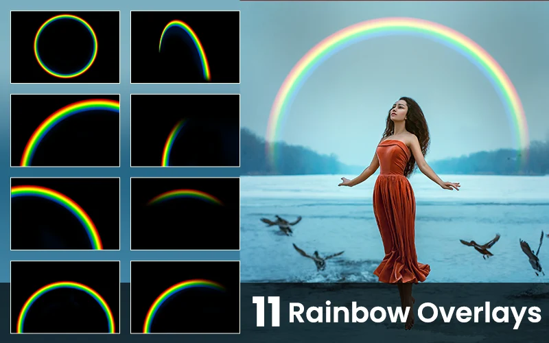rainbow photoshop overlay, overlay rainbow, photoshop rainbow overlay