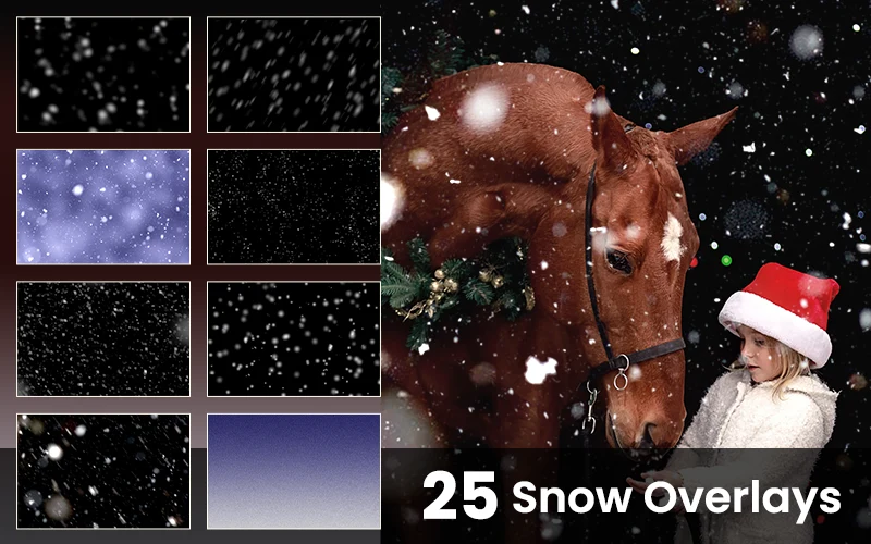 snow overlay in photoshop, snow photo overlay