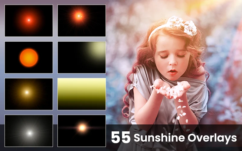 sunlight overlay, sun ray overlay, sunray overlay