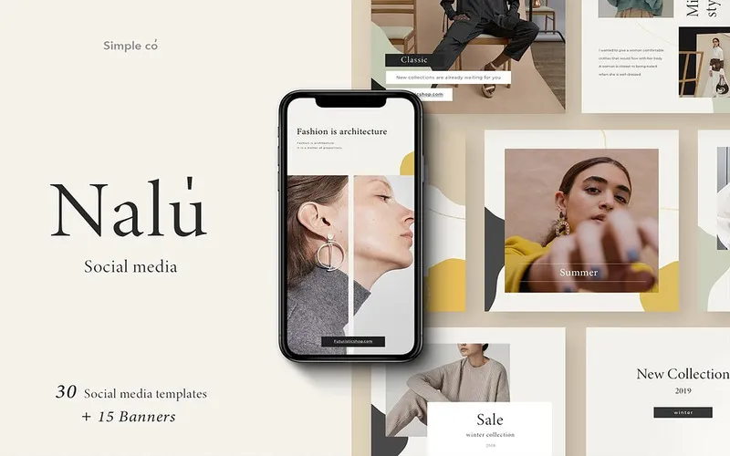Nalu Social Media Template