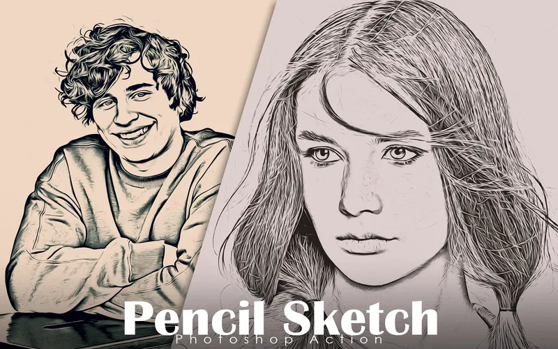 pencil sketch photoshop free photoshop action pencil sketch free